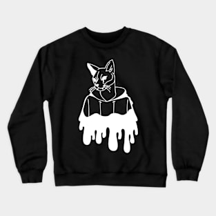 Hoodie Cat Crewneck Sweatshirt